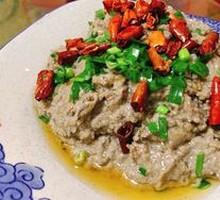 Old Beijing Tofu with Mustard Greens