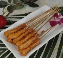 Delicious Tail-Shaped Shrimp