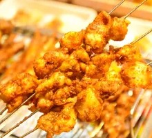 Grilled Chicken Cartilage Skewers