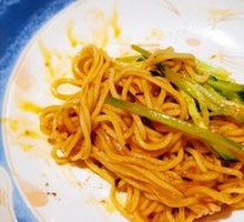 Chongqing Chicken Noodles Salad