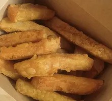 Sweet Potato with Plum Sauce