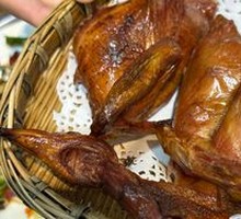 Roasted Pigeon in Hanging Oven