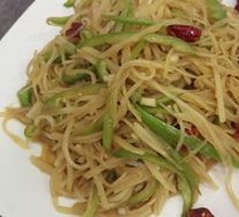 Spicy Pepper and Potato Shreds