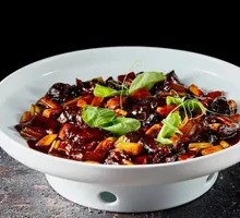 Scallion-braised Sea Cucumber