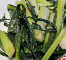 Stir-fried Red Bok Choy
