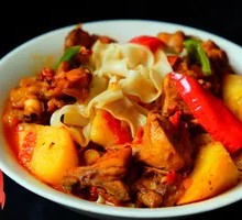 Braised Chicken Noodles