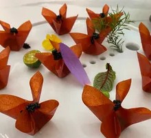 Hawthorn-Infused Foie Gras with Black Caviar