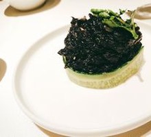 Shrimp Head Soup with Purple Laver