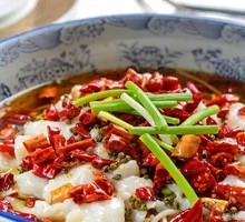 Sichuan-Style Cod in Boiling Sauce