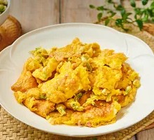 Jasmine Flower Stir-Fried Eggs