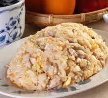 Egg and Pork Stir-Fried Rice