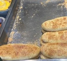 Sugar-glazed flatbread