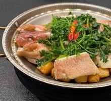 Flower Pepper Baked Sea Bass