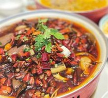 Spicy Sichuan Blood Duck Hot Pot