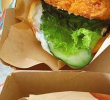 Premium Fresh Shrimp Burger