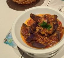 Pan-fried Eggplant with Minced Pork