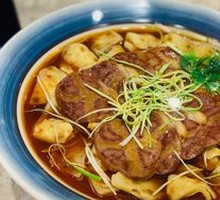 Beef Noodle Pancake