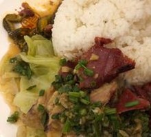 Char Siu and Chicken Rice