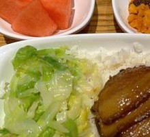 Preserved Vegetable Braised Pork Rice