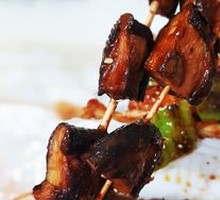 Mushroom Skewers