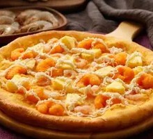 Sweet Pineapple Shrimp Pizza