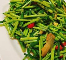 Stir-fried Water Bamboo with Preserved Pork