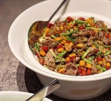 Tea Oil Stir-Fried Beef in 18 Seconds