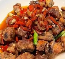Sizzling Pork Ribs