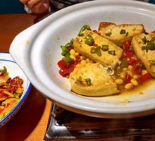 Spicy Pot-Braised Stone-Ground Tofu