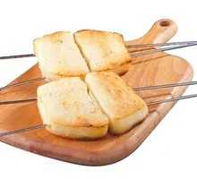 Grilled Steamed Bun Slices