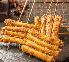 Enoki Mushroom Rolls