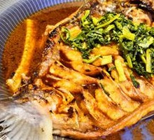 Sauce-Flavored Grilled Fish