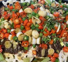 Stinky Bean Sauce Grilled Fish