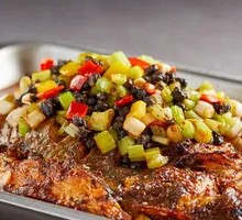 Stinky Bean Sauce Grilled Fish