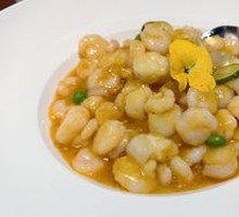 Stir-fried River Shrimp with Crab Paste