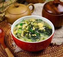 Seaweed and Egg Soup