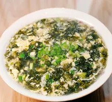 Spinach and Egg Drop Soup