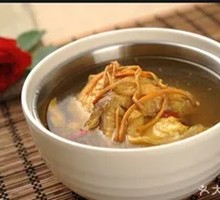 Fresh Cordyceps Chicken Soup