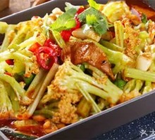 Spicy Stir-Fried Organic Cauliflower