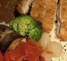 Fried Pork Cutlet Curry Rice