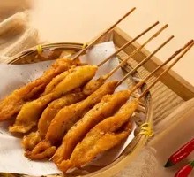 Fried Chicken Skewers