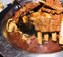 Goat Spine and Ribs