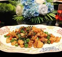 Stir-Fried Chicken with Fresh Chilies