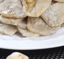 Fried Blood Sausage