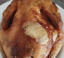 Honey-glazed扒 Chicken