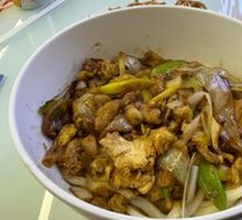 Meat and Egg Double Flight Noodles (Non-spicy)