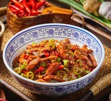 Double Pepper Chicken Stir-fry Rice