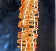 Golden Sweet Potato Tower