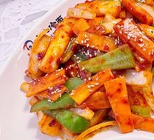Spicy Rice Cake Stir-Fry