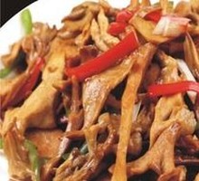 Stir-Fried Pork with Chestnut Mushrooms